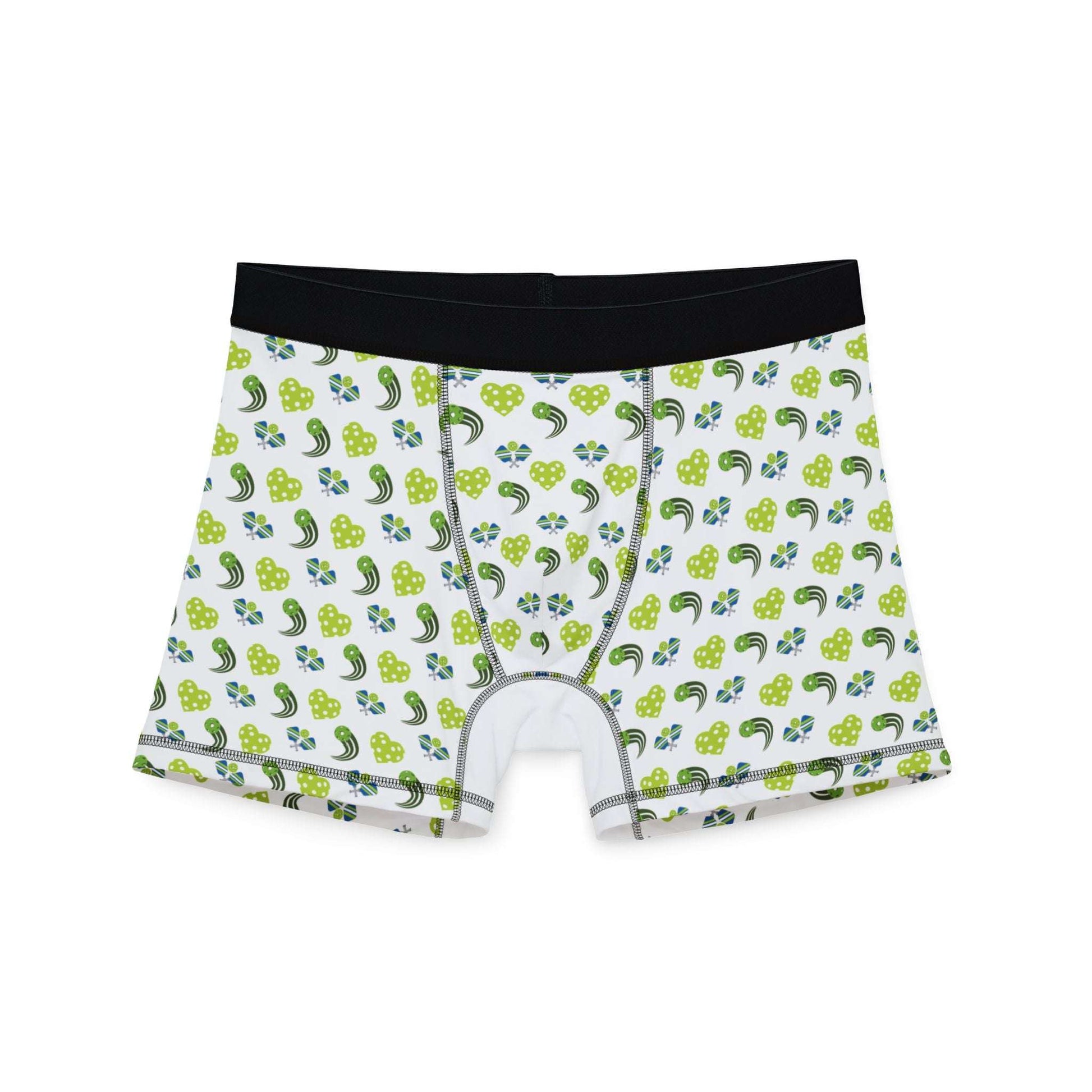 Men's Funny Pickleball Boxer - Multi Design Multicolor