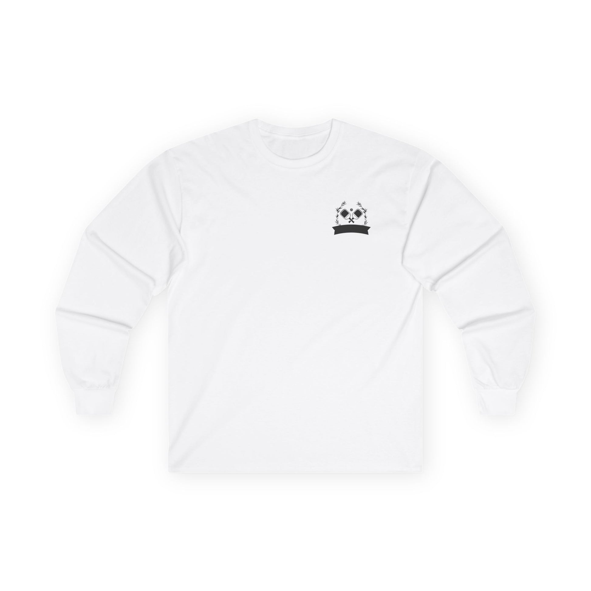 Women's Pickleball Long Sleeves top - Pickleball This Is My Happy Hour White