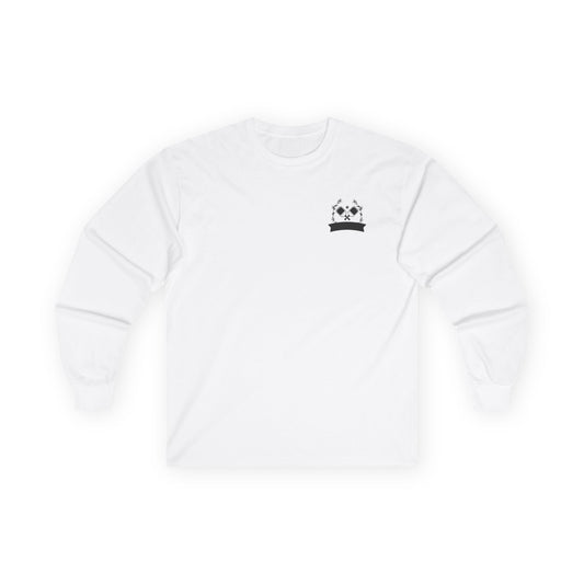 Women's Pickleball Long Sleeves top - Pickleball This Is My Happy Hour White