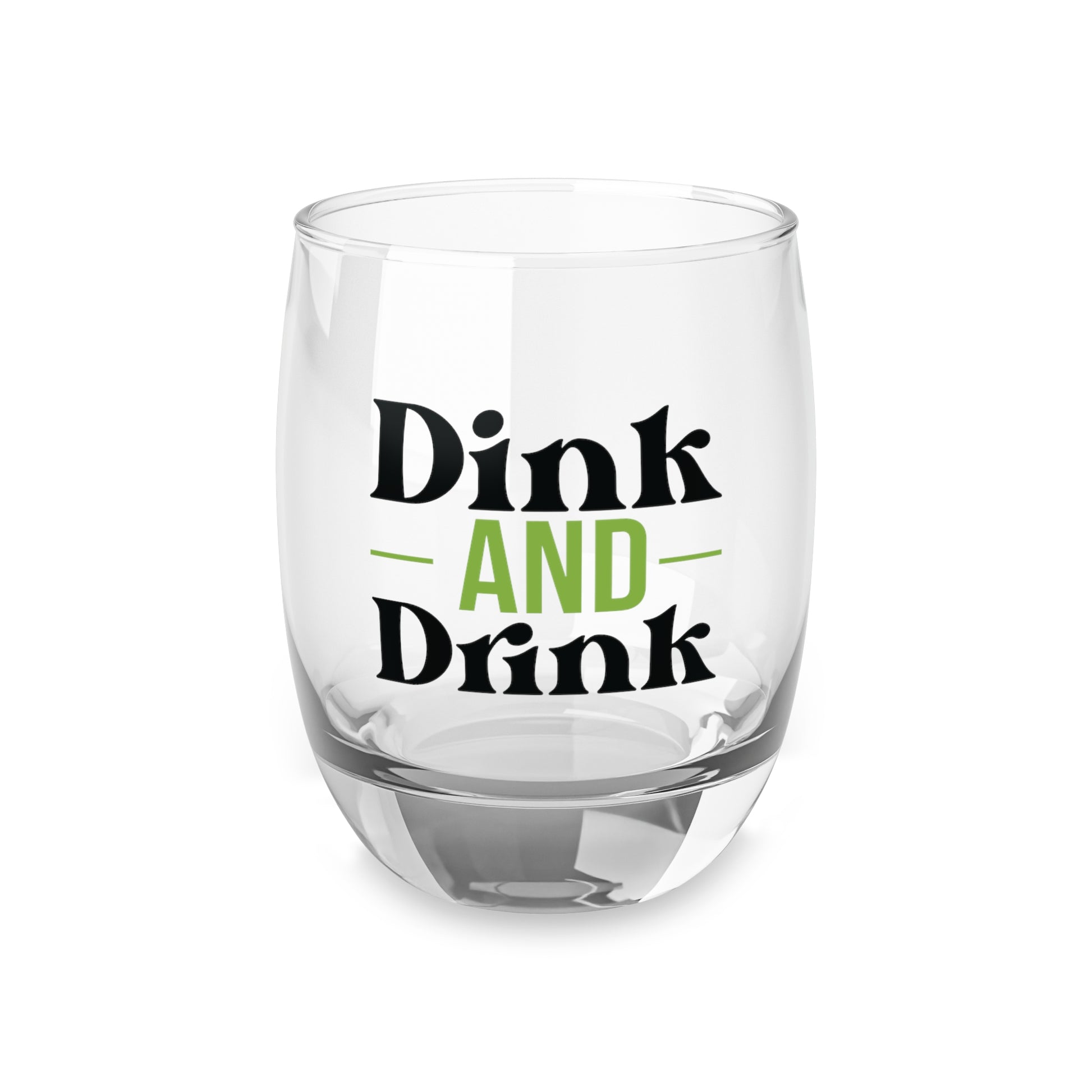 Pickleball Playful Whiskey Glass - Dink and Drink 6oz