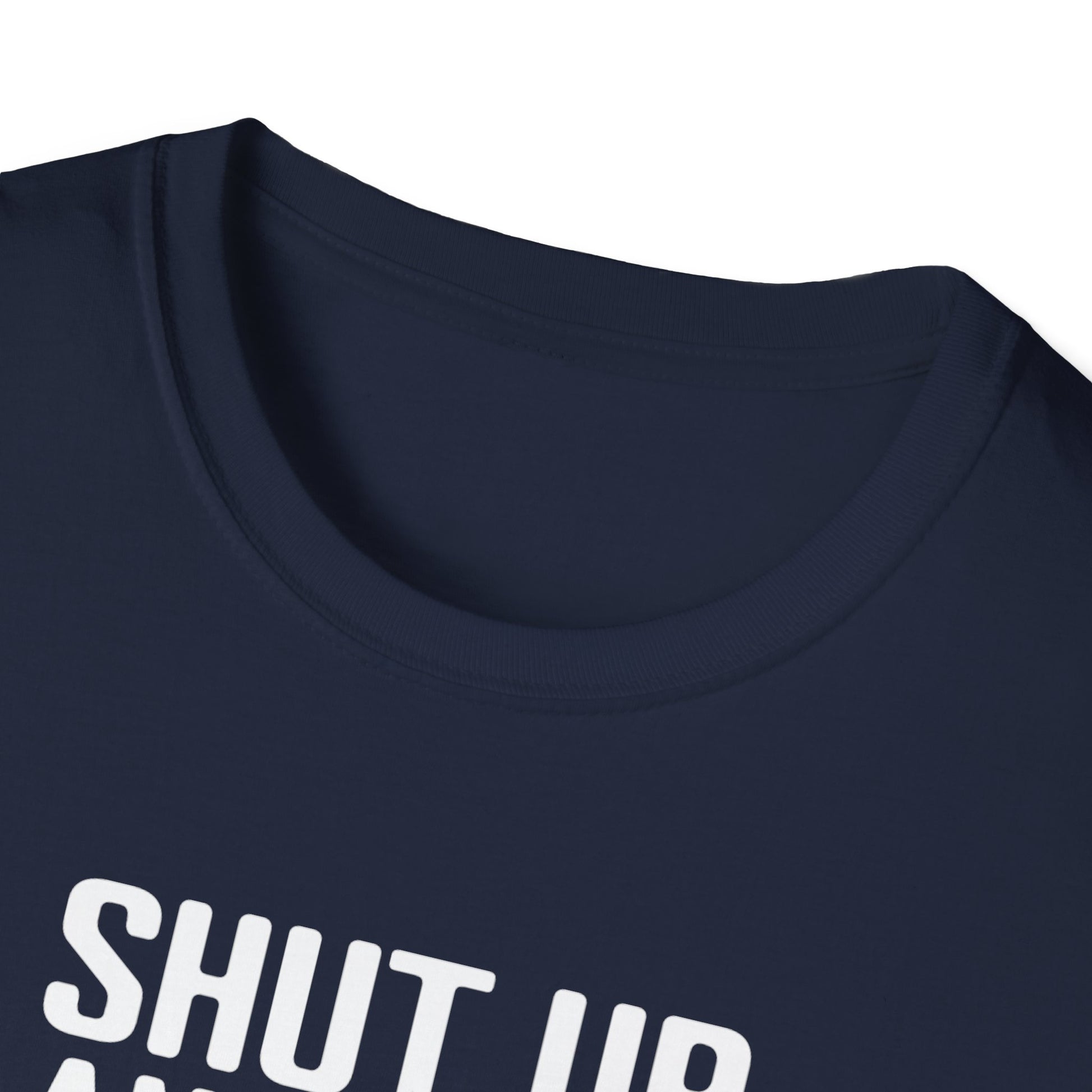 Men's Funny Pickleball T-shirt - Shut Up and Dink