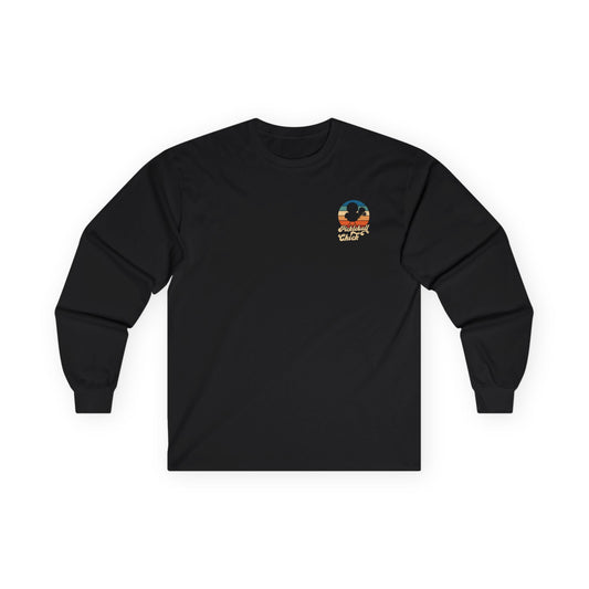 Women's Durable Pickleball Long Sleeves top - Crazy Pickleball Girl Black