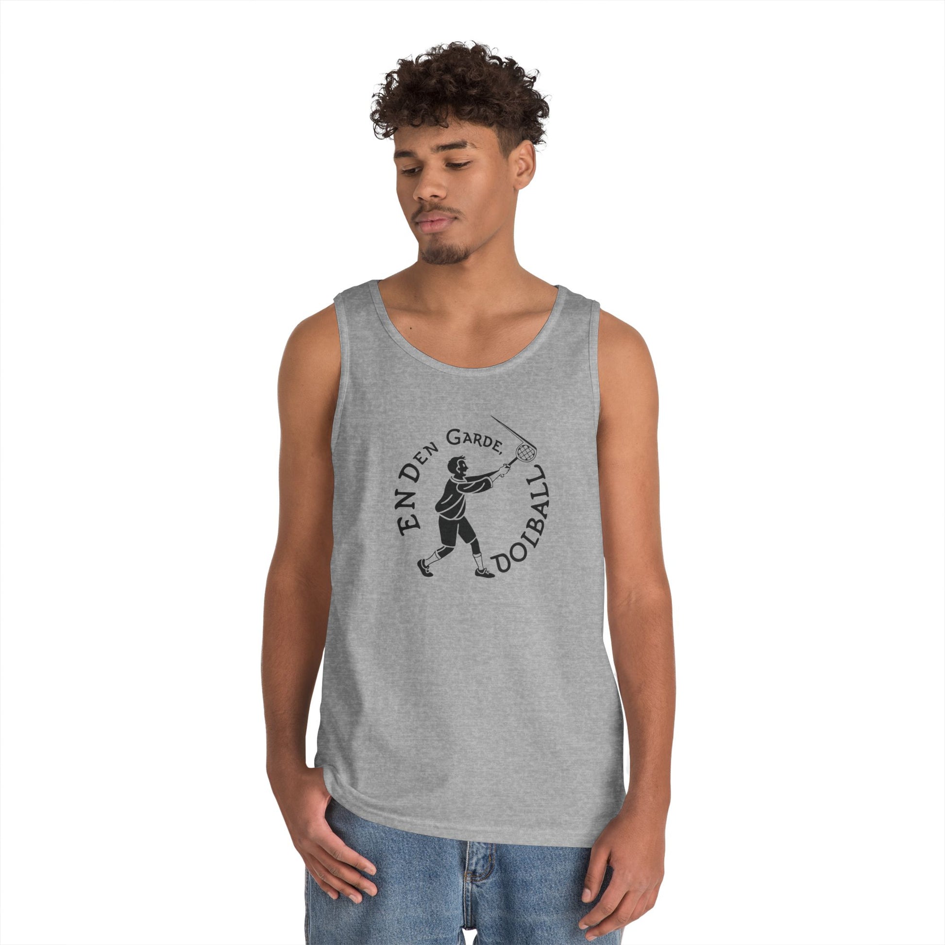 Men's Funny Pickleball Tank Top - Enden Garde, Dolball