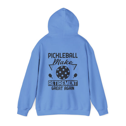 Men's Pickleball Hoodie - Pickleball Make Retirement Great Again
