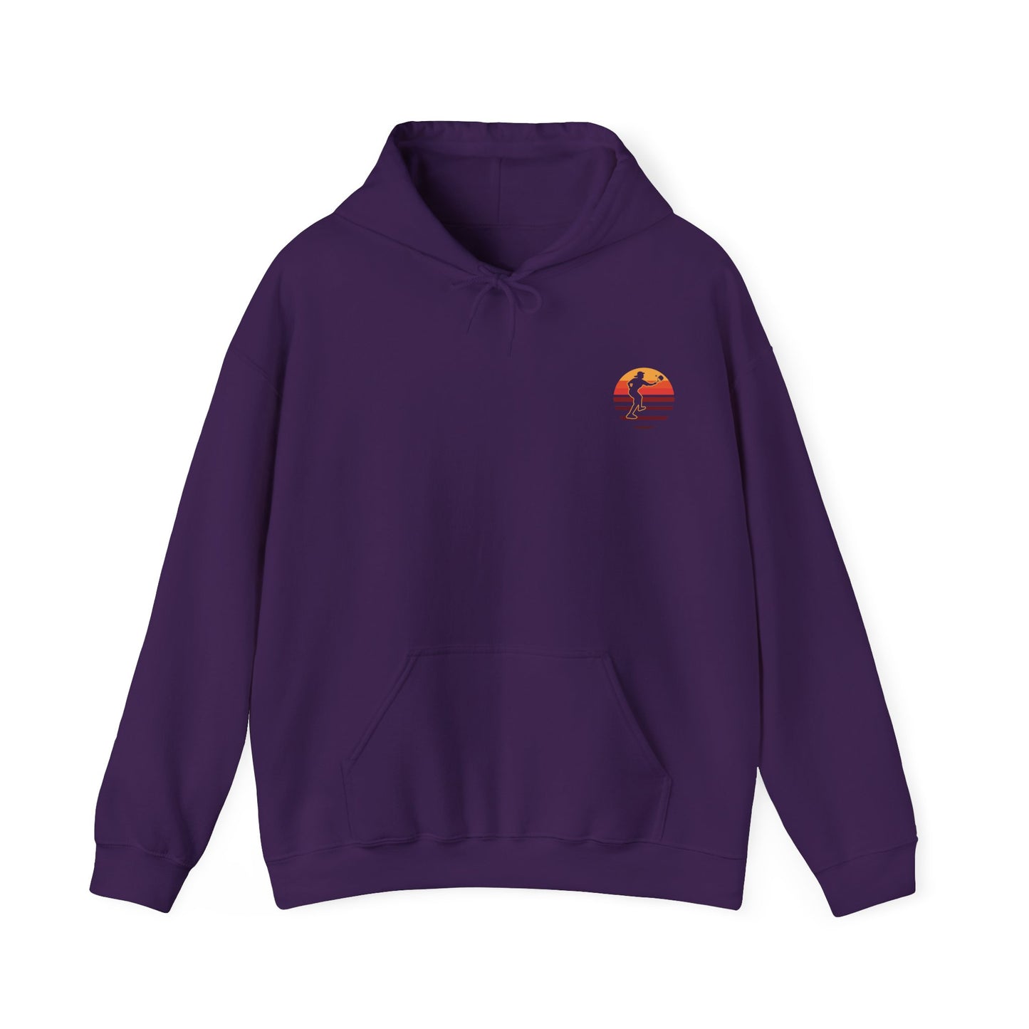 Men's Bold Pickleball Hoodie - There's No Crying in Pickleball