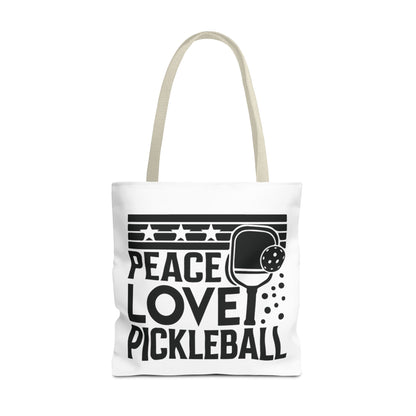 Pickleball Bold Tote Bag - Peace Love Pickleball