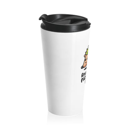 Pickleball Cute Travel Mug - Rolling into Pickleball Fun