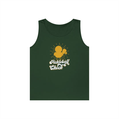 Women's Lightweight Pickleball Tank Top - Pickleball Chick Green