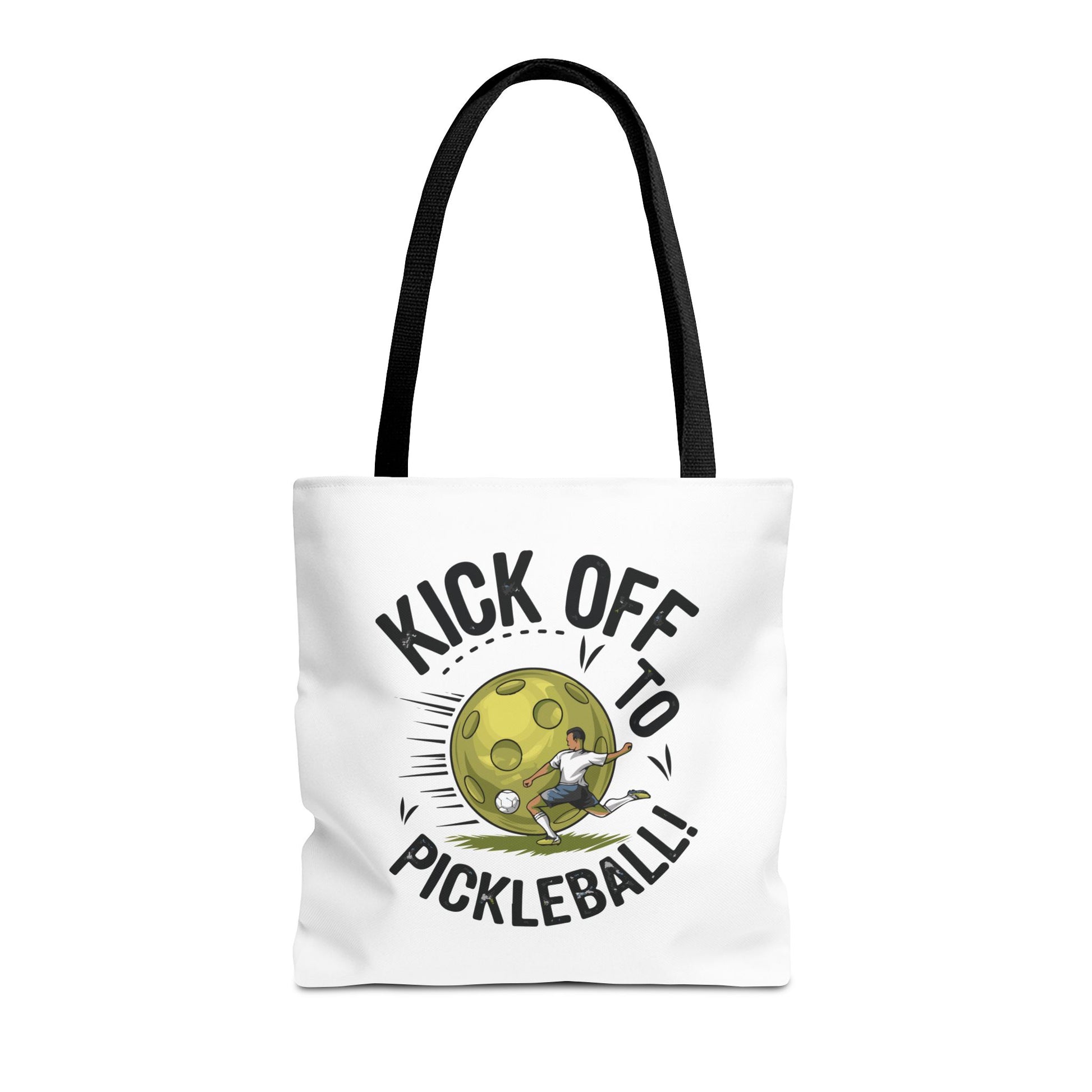 Pickleball Unique Tote Bag - Kick Off to Pickleball Black