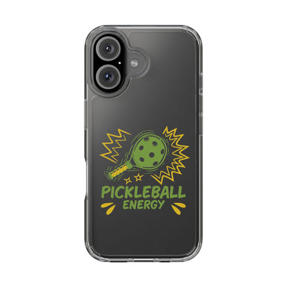 Pickleball Durable Phone case - Pickleball Energy Clear
