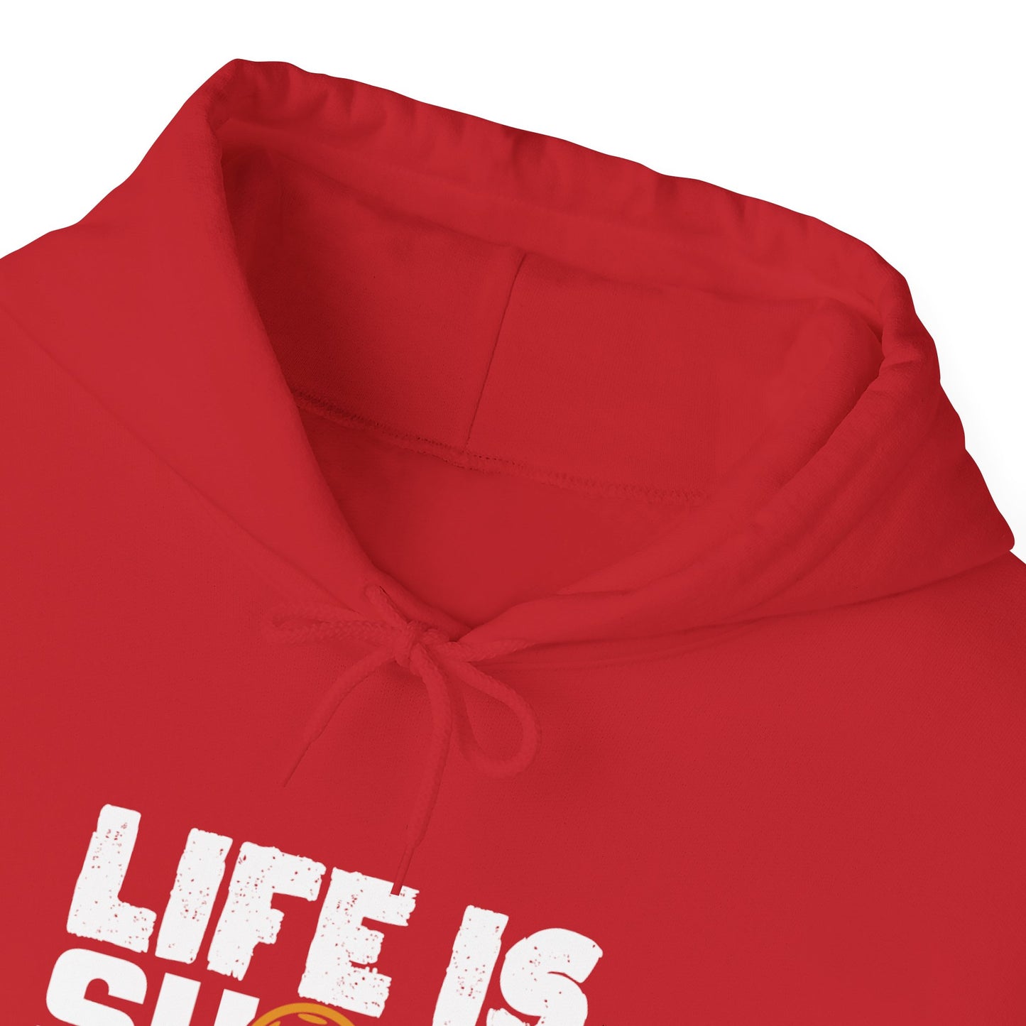 Women's Quirky Pickleball Hoodie - Life Is Short Play Pickleball