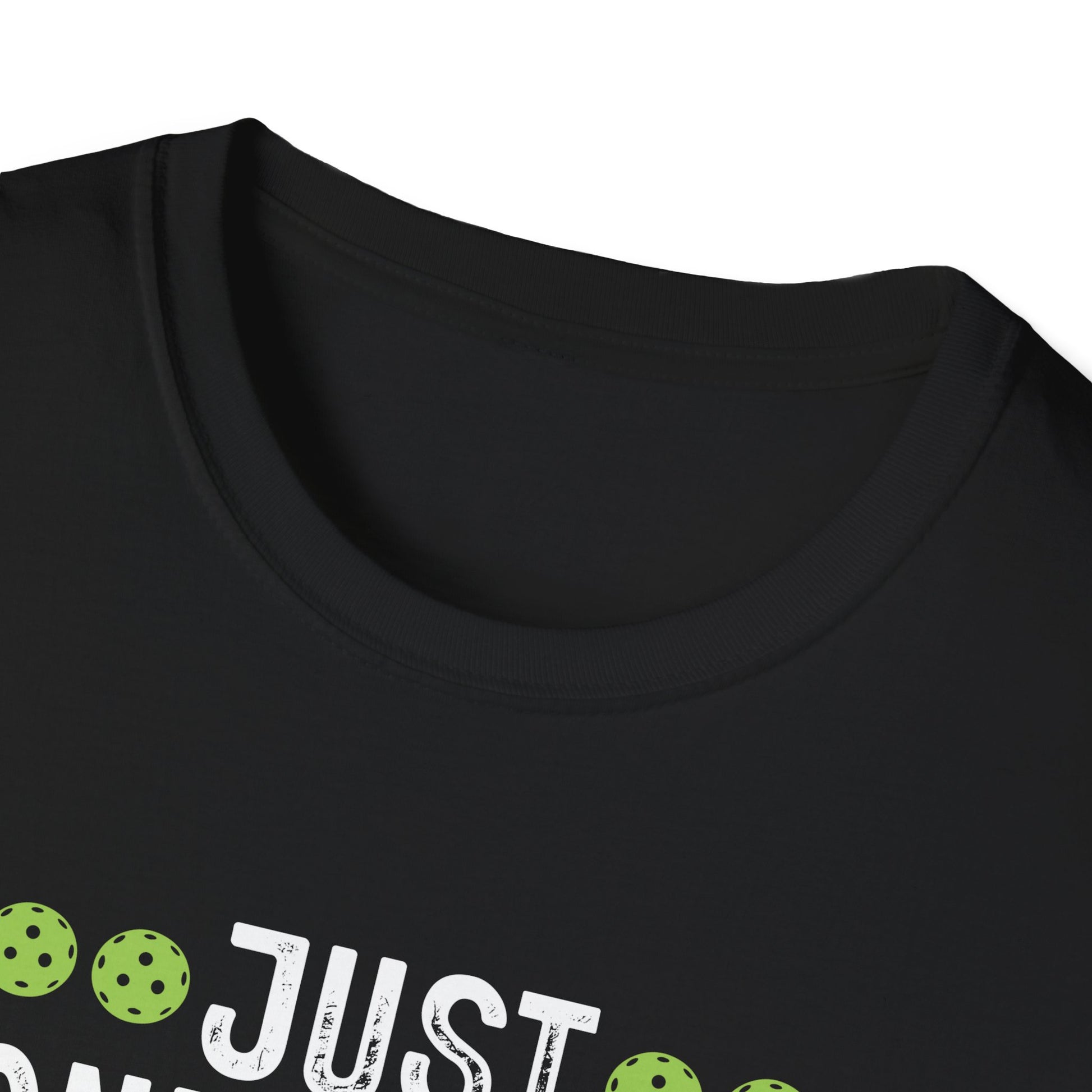 Men's Comfy Pickleball T-shirt - Just One More Game I Promise