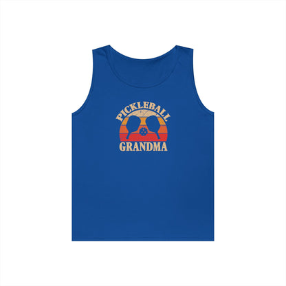 Women's Durable Pickleball Tank Top - Pickleball Grandma Royal