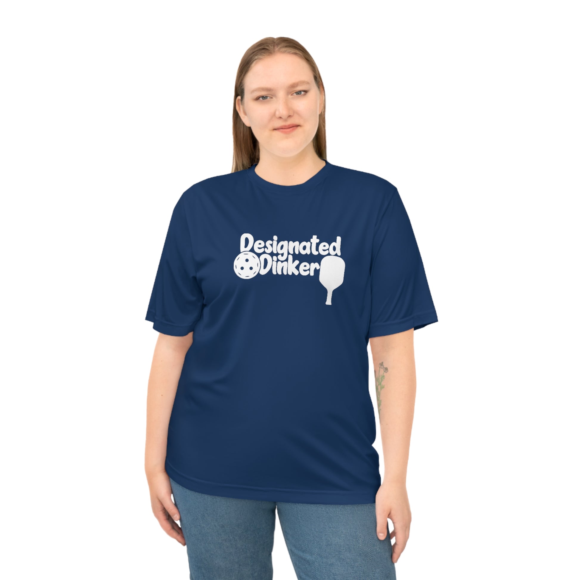 Women's Stylish Pickleball T-shirt - Designated Dinker