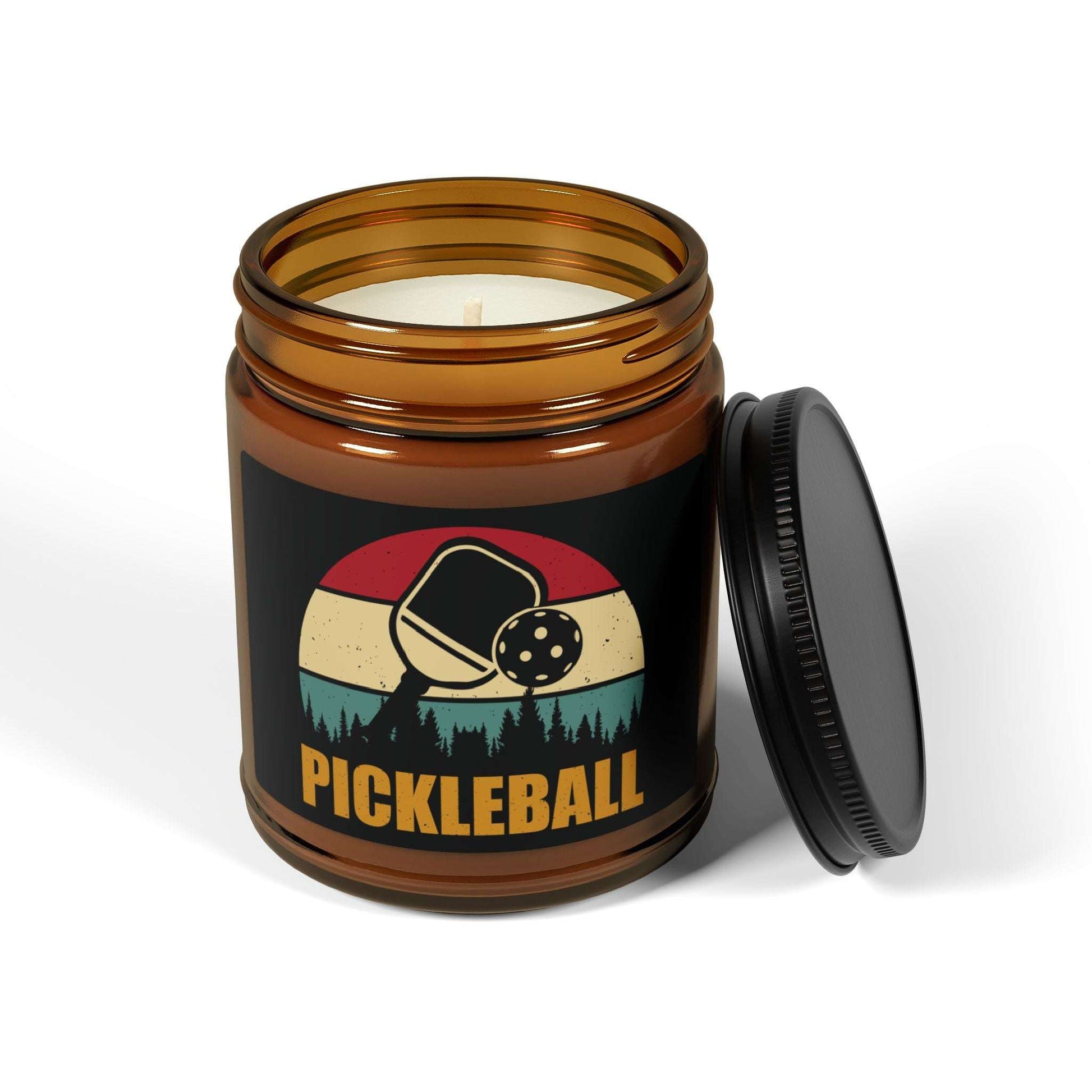 Pickleball Delightful Candle - Pickleball Retro