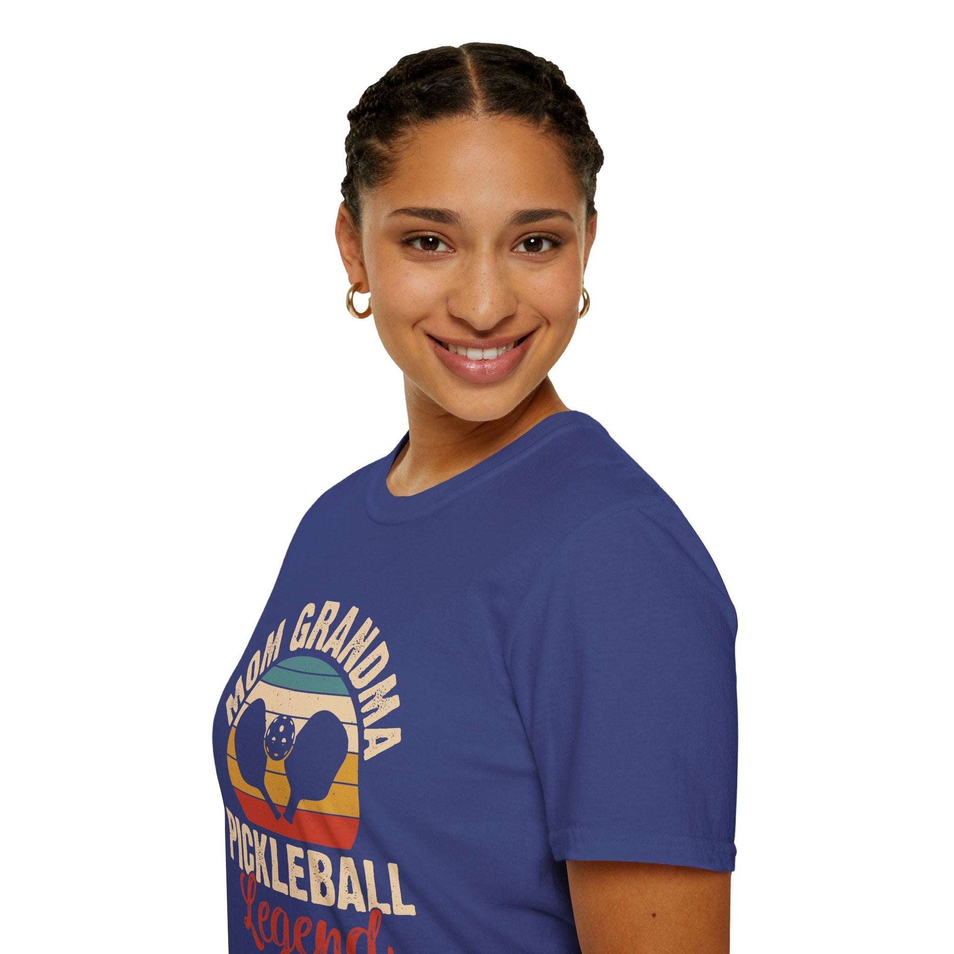 Women's Funny Pickleball T-Shirt - Mom Grandma Pickleball Legend