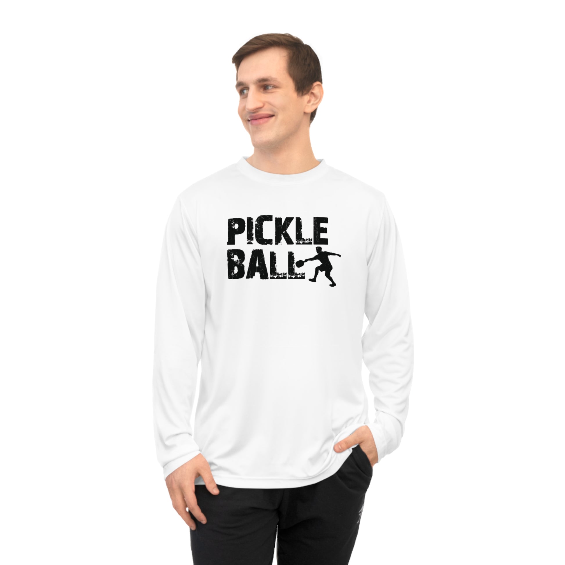 Men's Funny Pickleball Long Sleeves Top - Pickleball Player