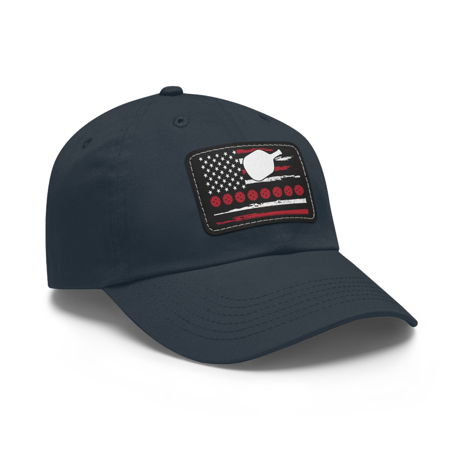 Pickleball Cool Cap - Paddle and American Flag