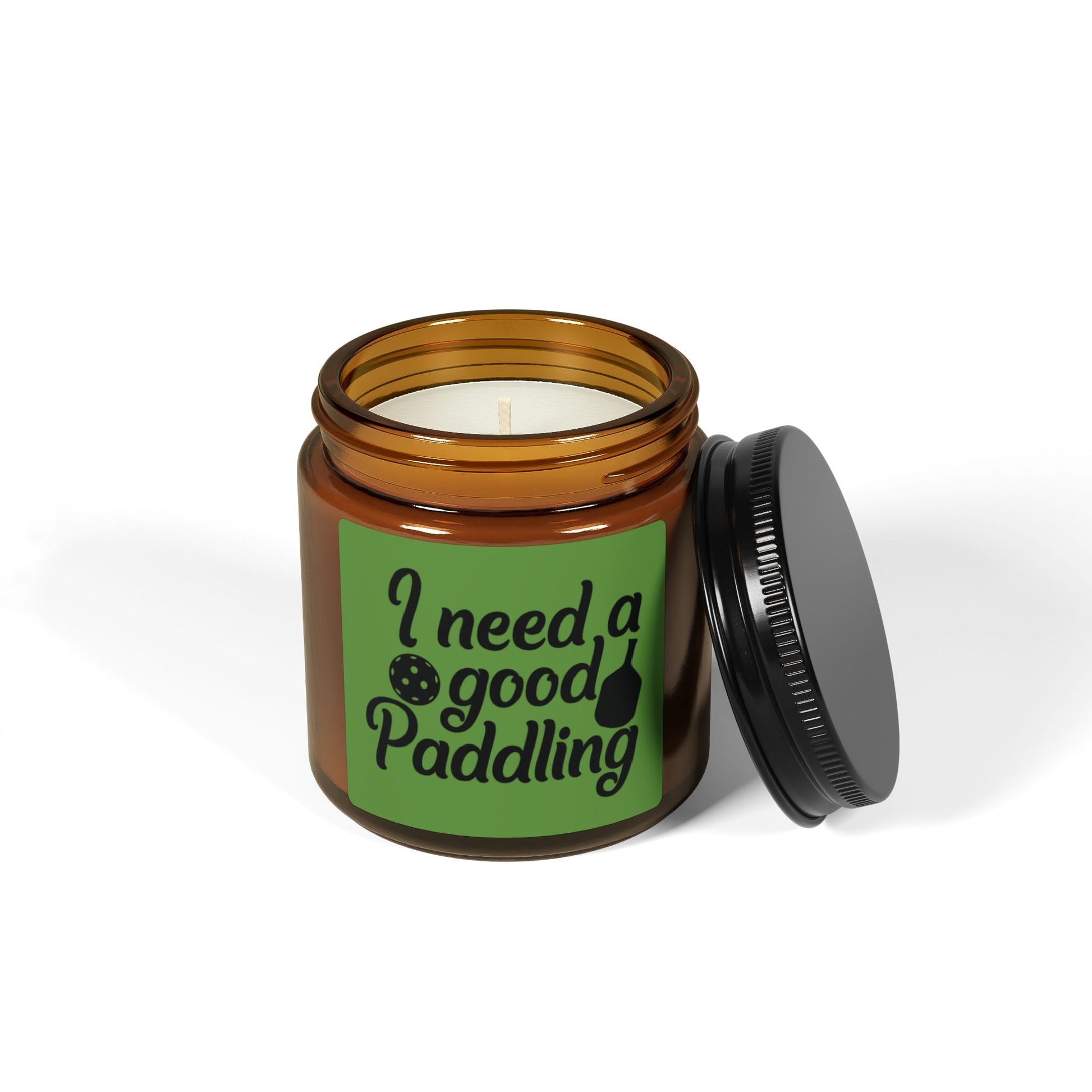 Pickleball Delightful Candle - I need a good Paddling