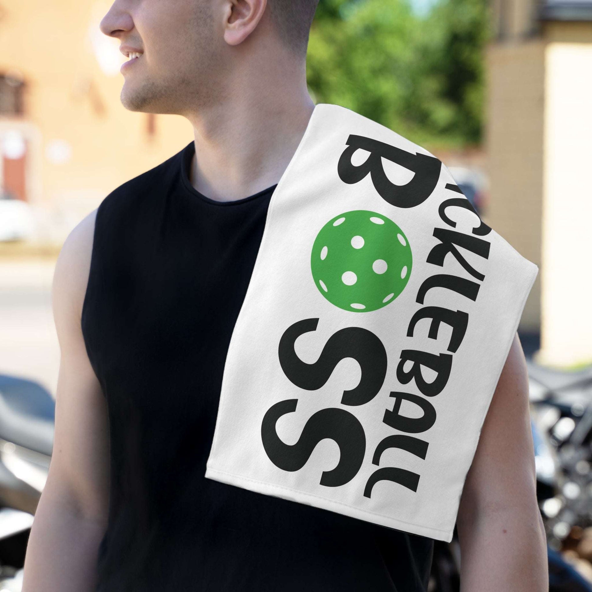 Pickleball Sporty Rally Towel - Pickleball Boss