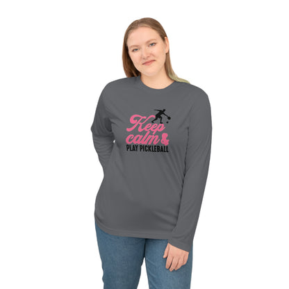 Women's Pickleball Long Sleeves top - Keep Calm & Play Pickleball