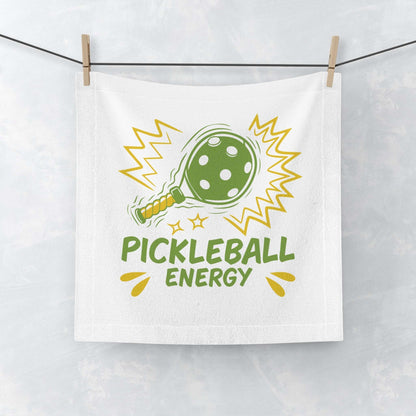 Pickleball Stylish Face Towel - Pickleball Energy