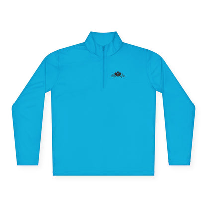 Women's Lightweight Pickleball Pullover - Pickleball Pulse Blue