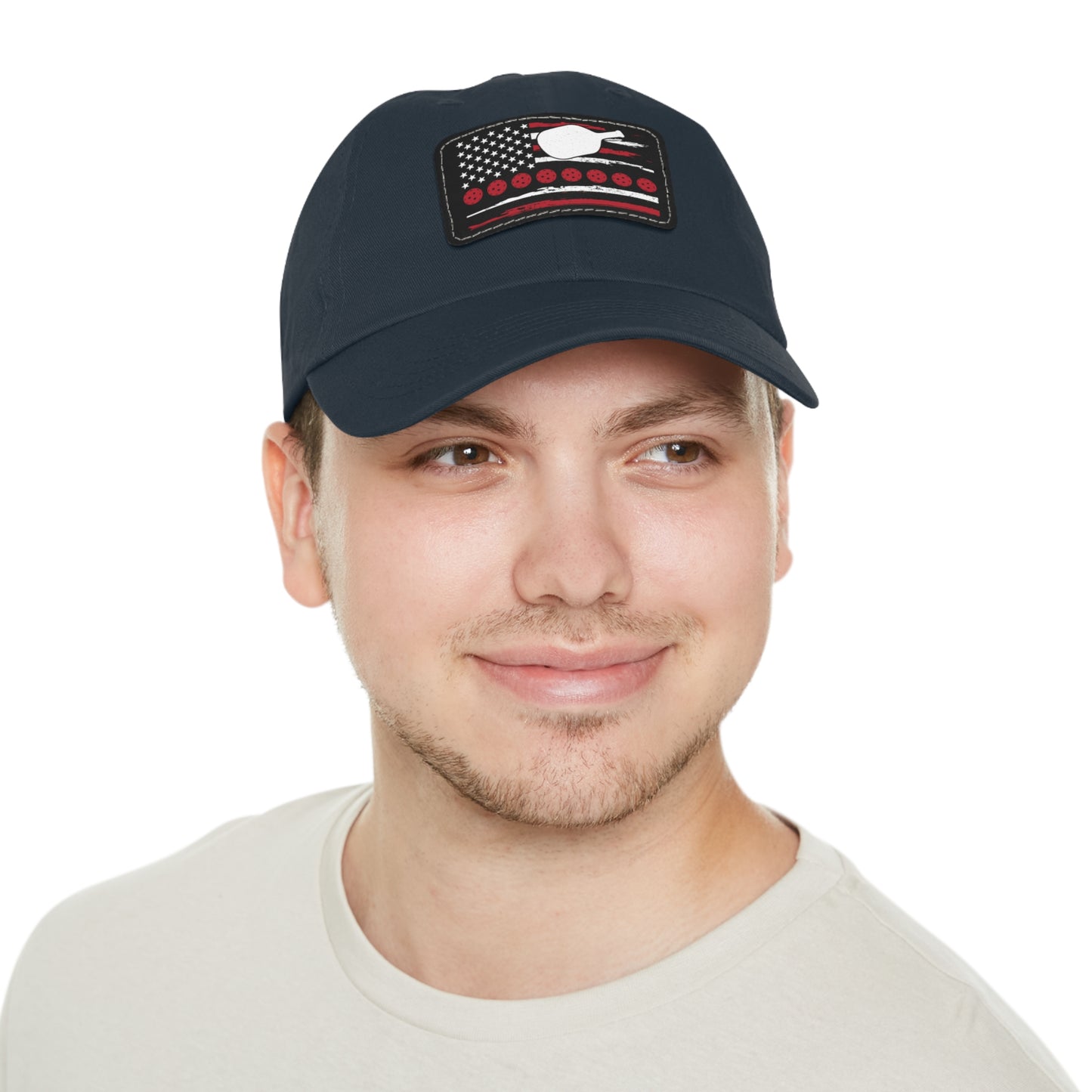 Pickleball Cool Cap - Paddle and American Flag