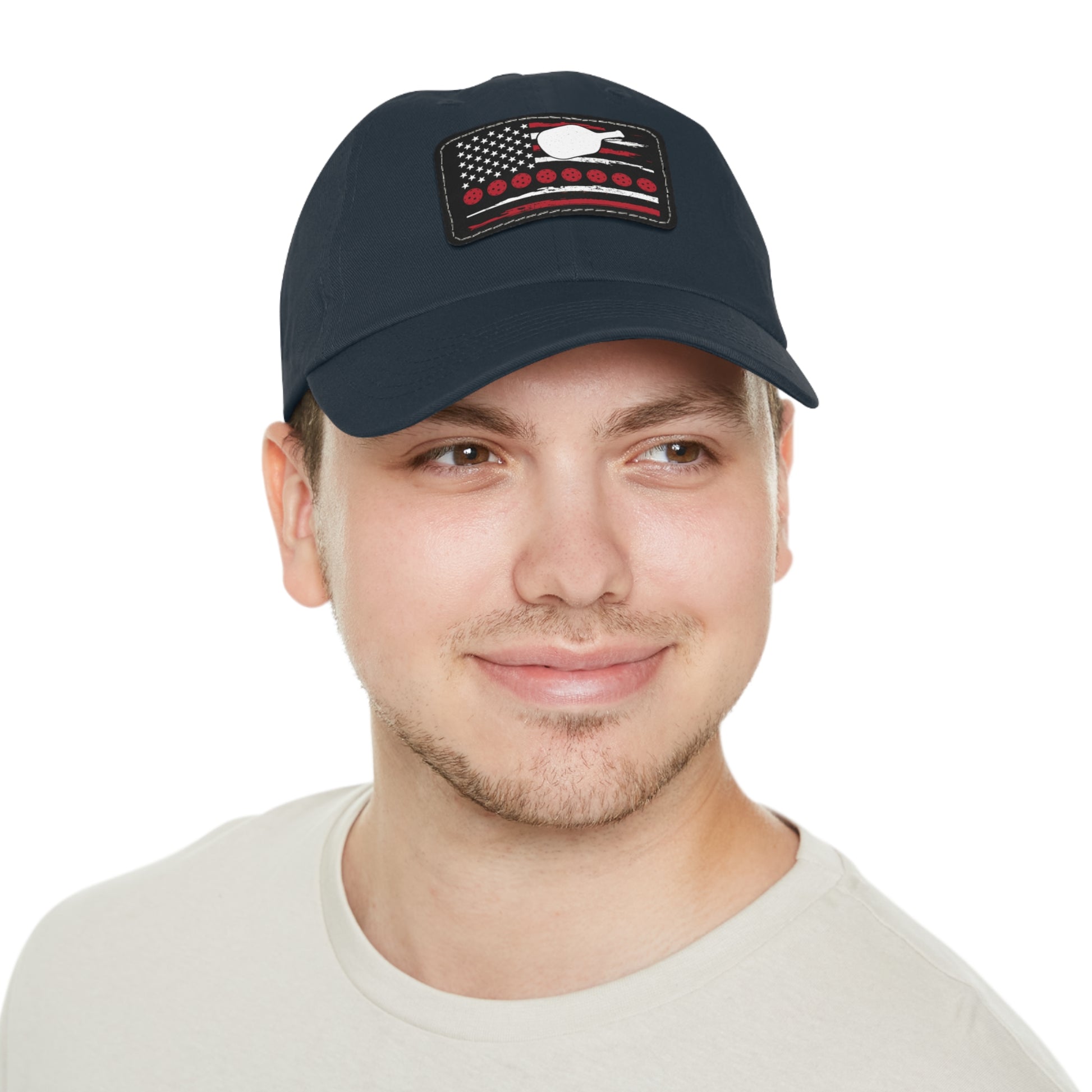 Pickleball Cool Cap - Paddle and American Flag