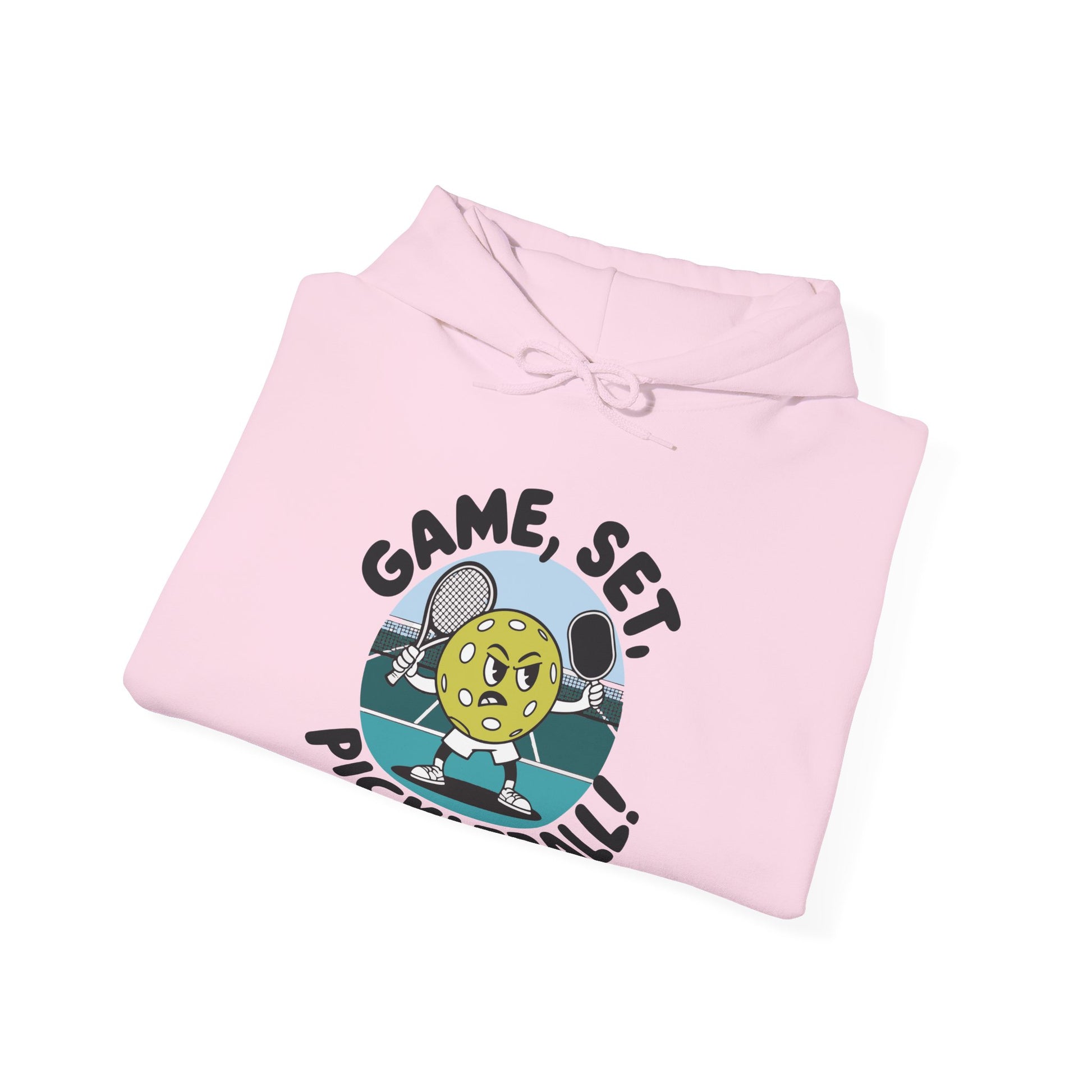 Women's Durable Pickleball Hoodie - Game, Set, Pickleball