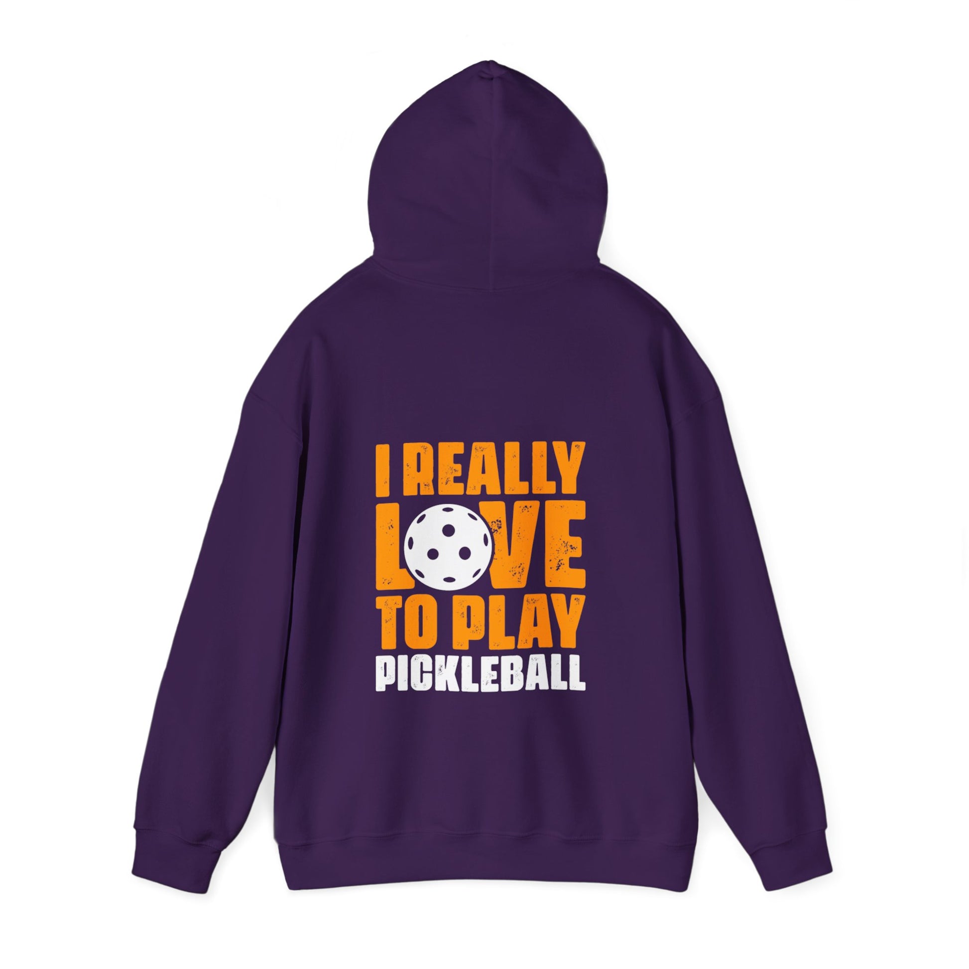 Women's Energetic Pickleball Hoodie - I Really Love to Play Pickleball
