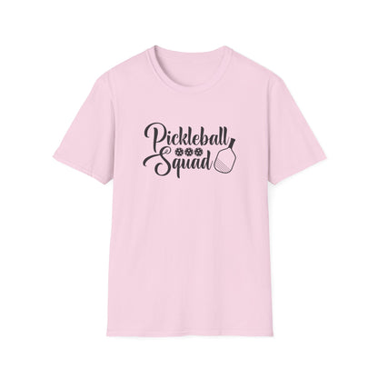 Women's Trendy Pickleball T-shirt - Pickleball Squad Pink