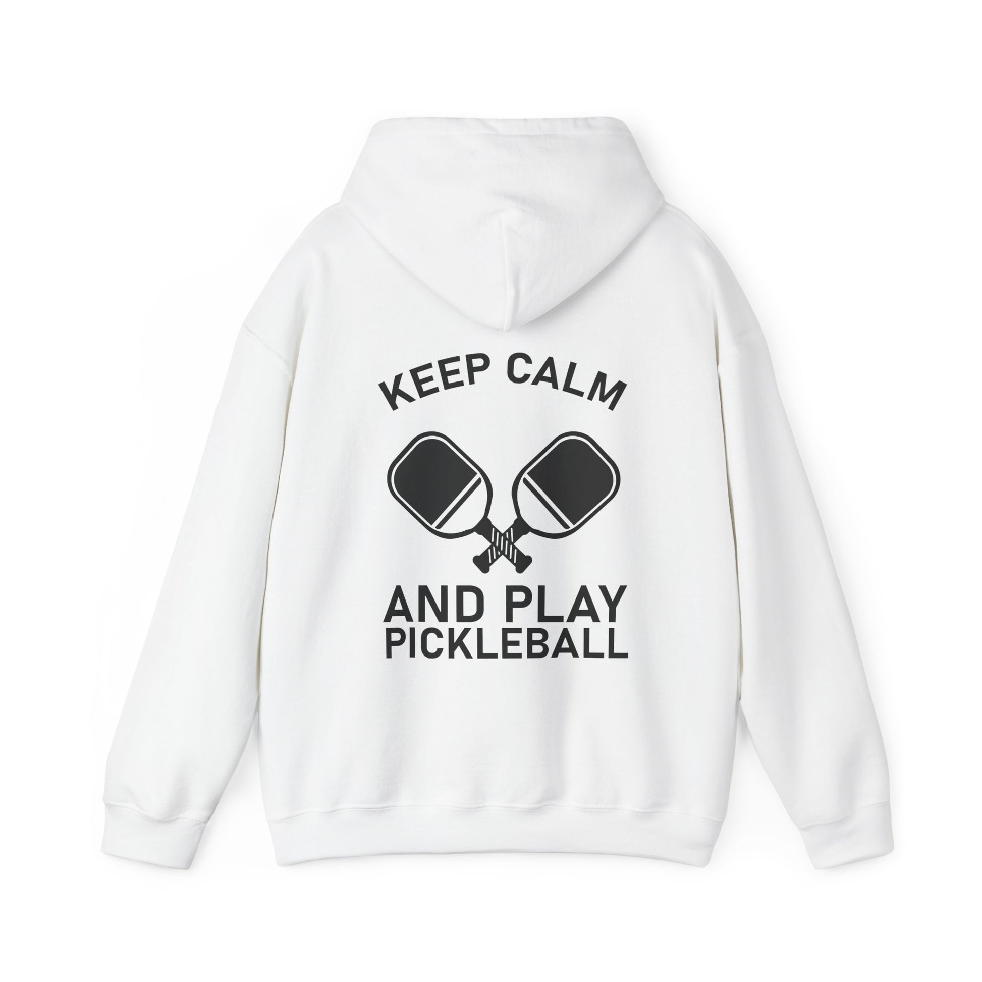 Women's Funny Pickleball Hoodie - Keep Calm And Play Pickleball