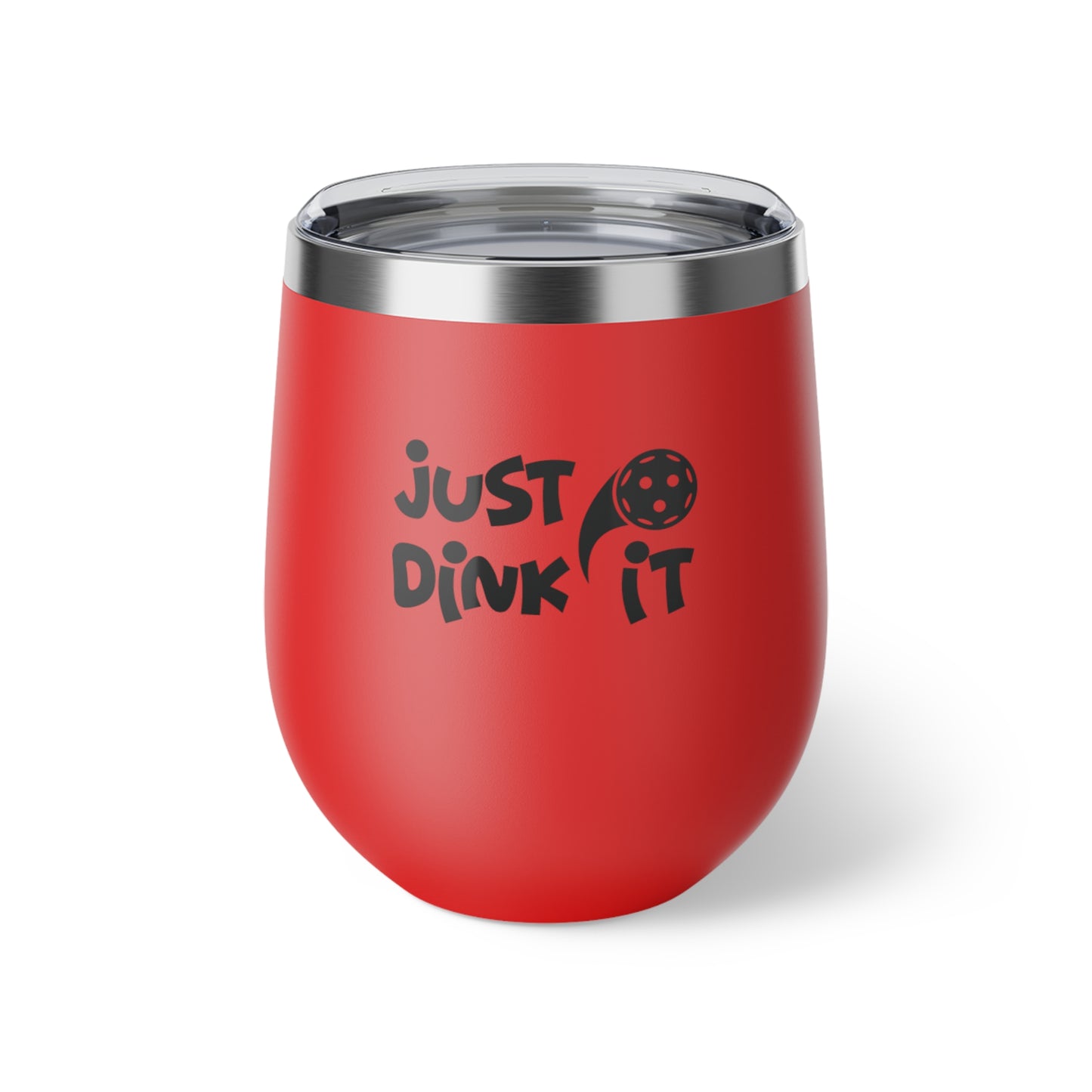 Pickleball Witty Cup - Just Dink It Red