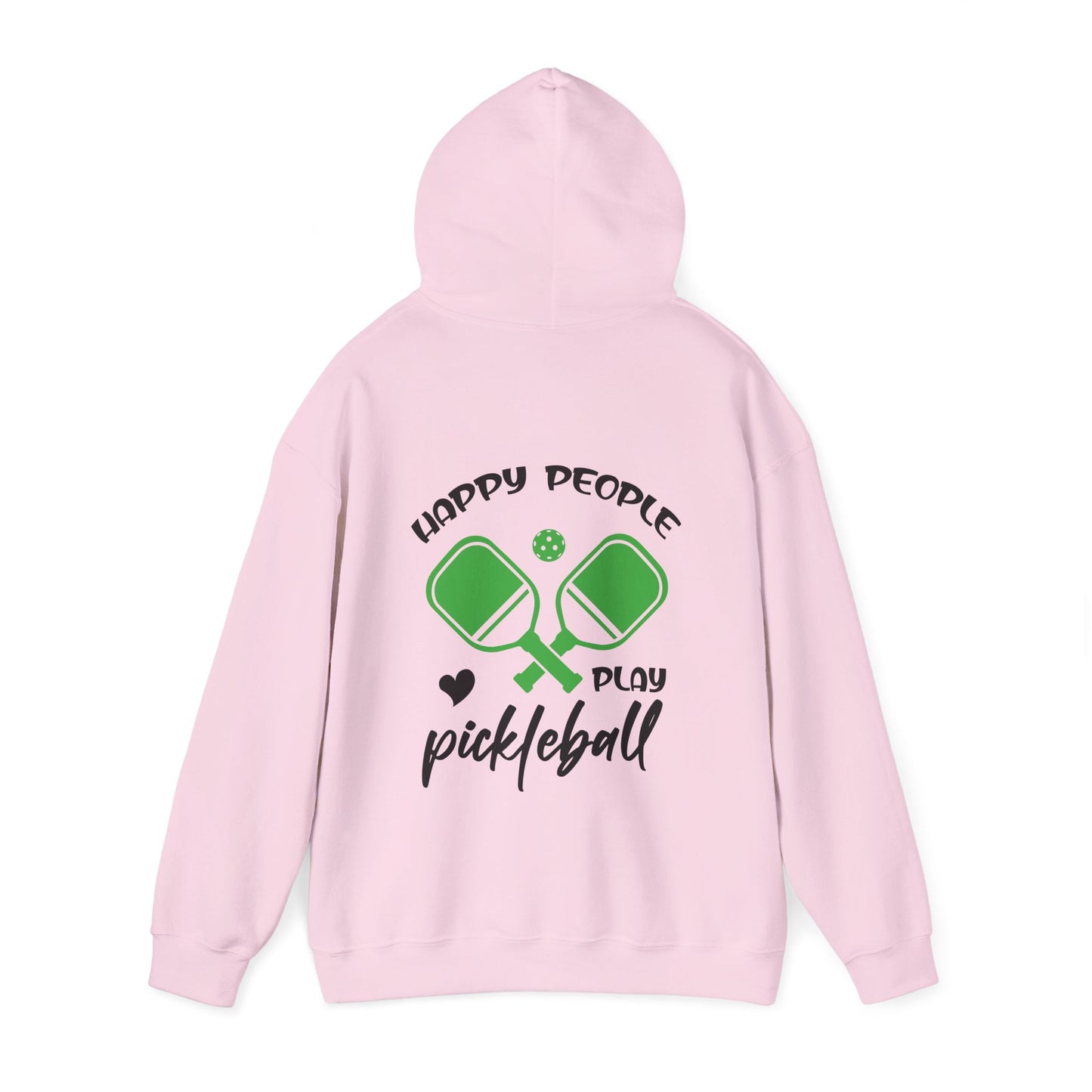 Women's Lightweight Pickleball Hoodie - Happy People Play Pickleball