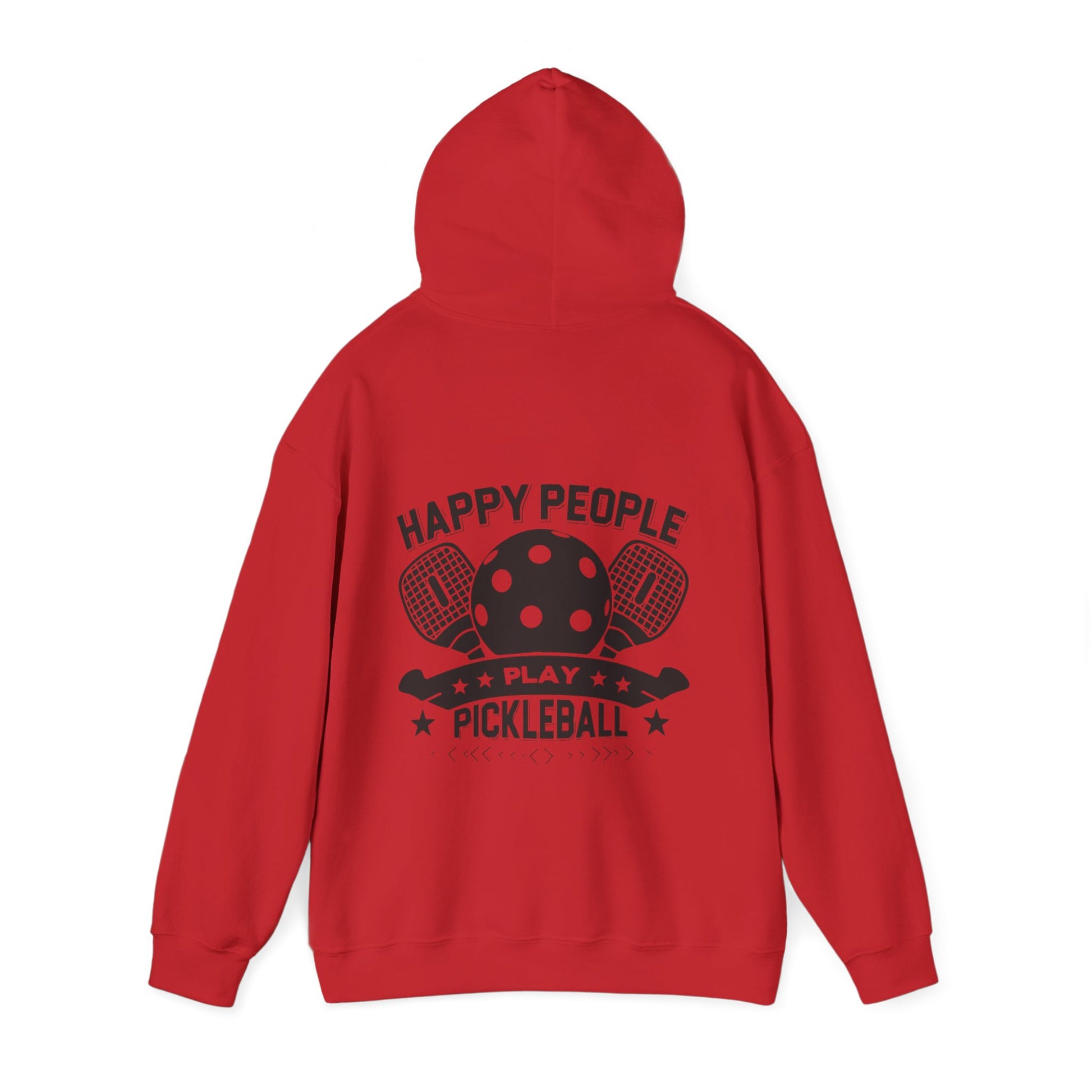 Men's Playful Pickleball Hoodie - Happy People Play Pickleball