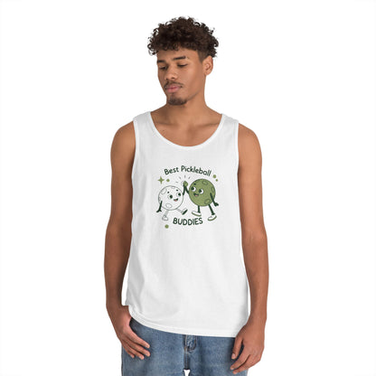Men's Cute Pickleball Tank Top - Best Pickleball Buddies