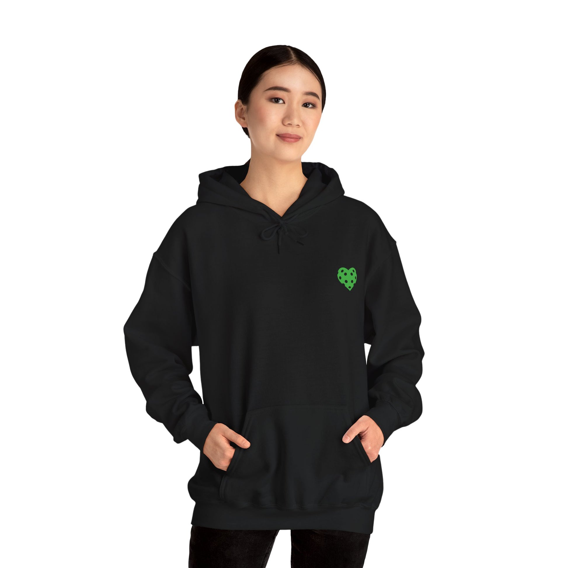 Women's Eye-Catching Pickleball Hoodie - Crazy Pickleball Lady
