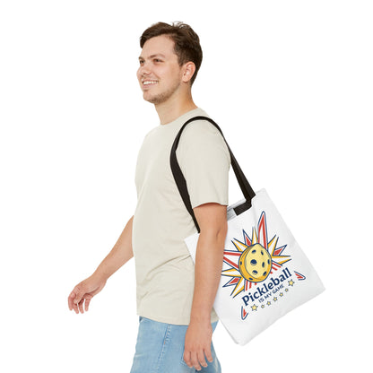 Pickleball Colorful Tote Bag - Pickleball is My Game
