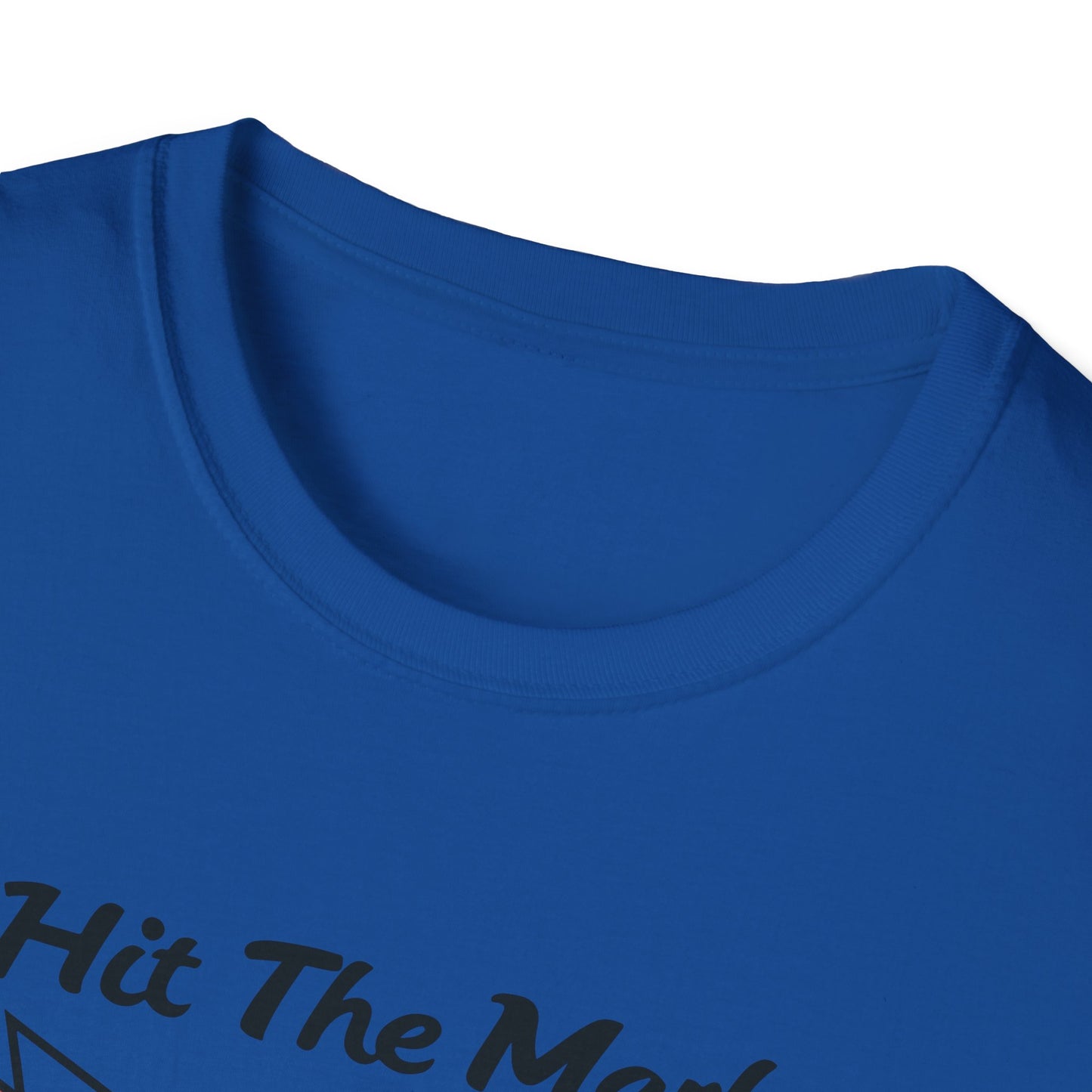 Men's Quirky Pickleball T-shirt - Hit the Mark with Pickleball