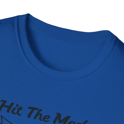 Men's Quirky Pickleball T-shirt - Hit the Mark with Pickleball
