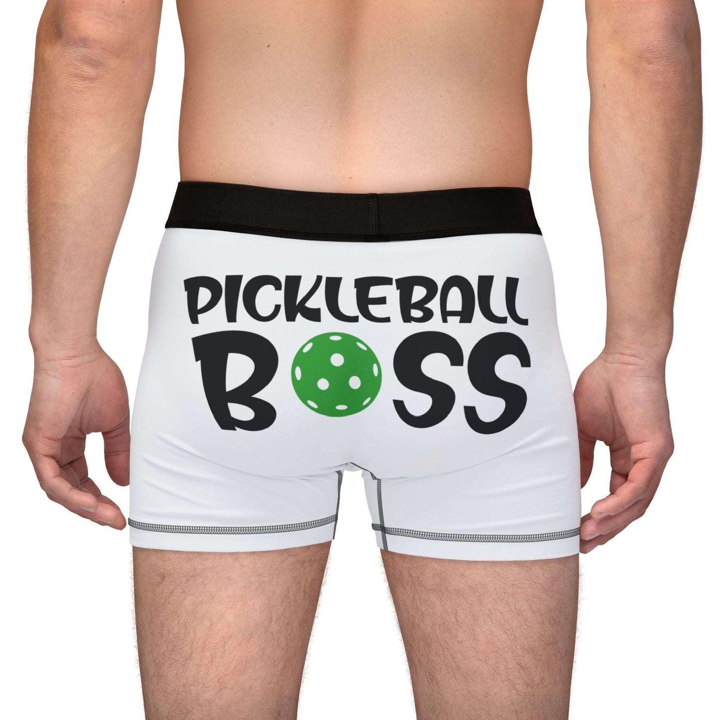 Men's Funny Pickleball Boxer - Pickleball Boss