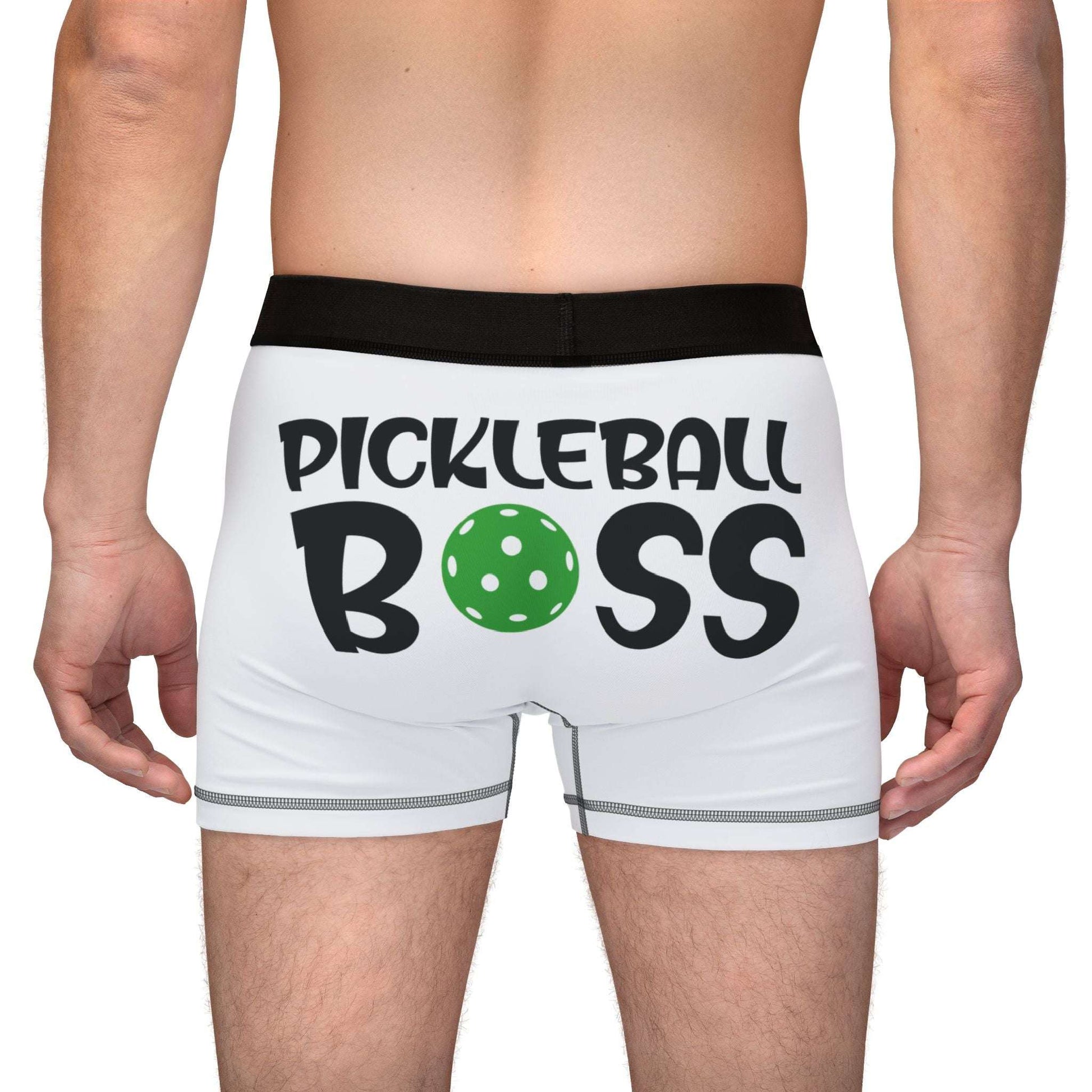 Men's Funny Pickleball Boxer - Pickleball Boss