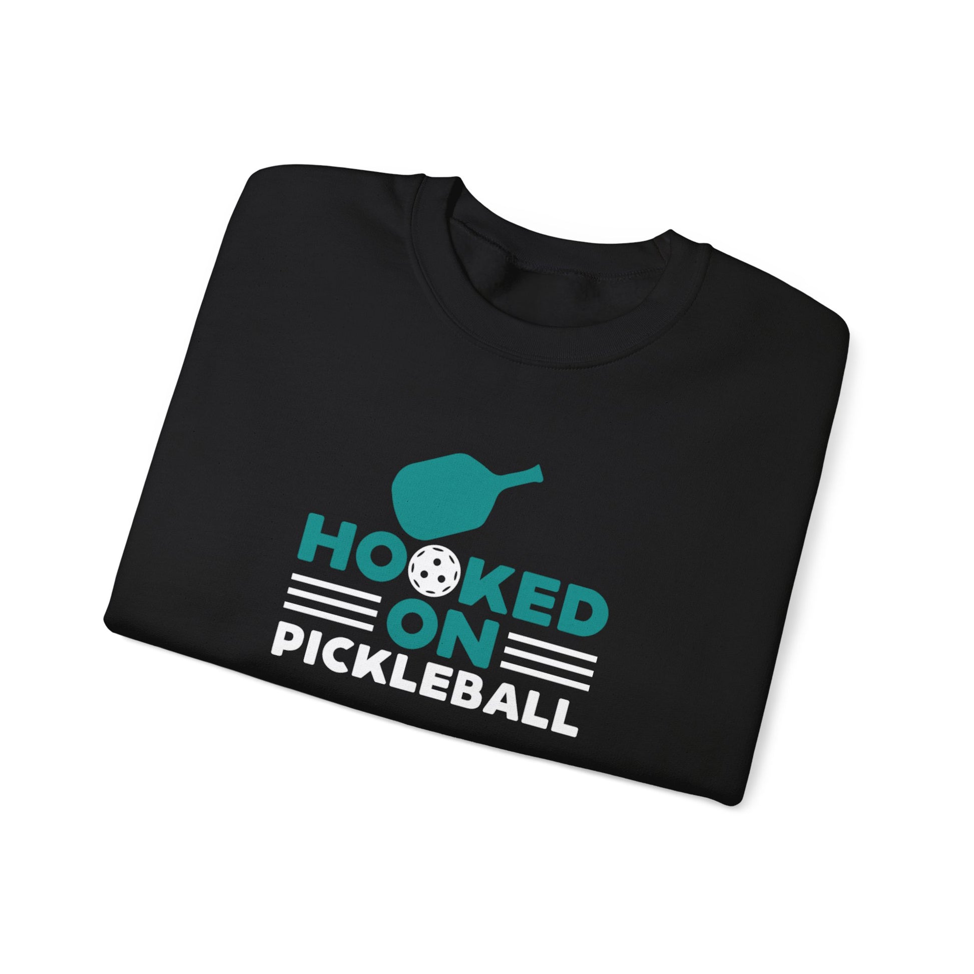 Women's Cool Pickleball Sweatshirt - Hooked on Pickleball