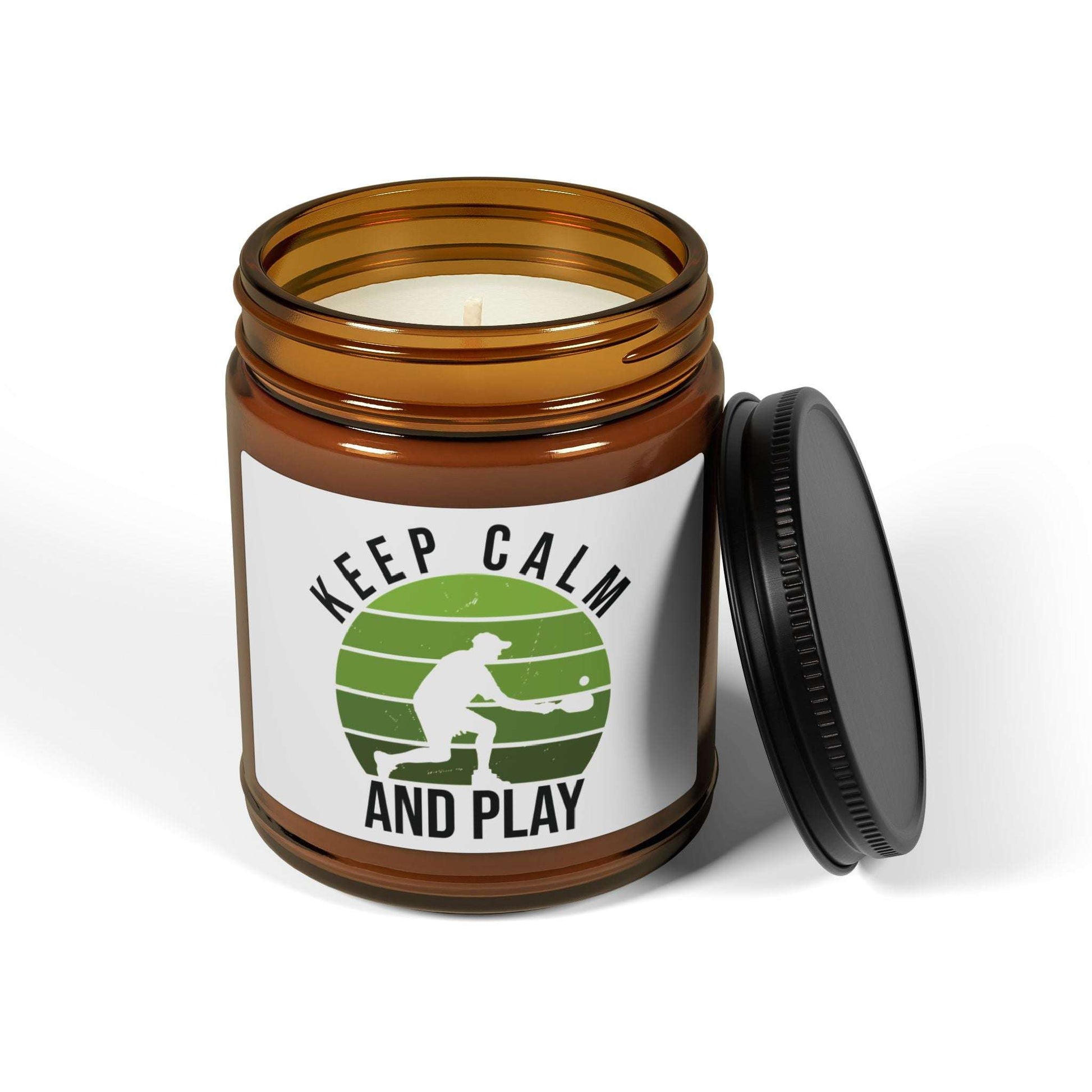 Pickleball Delightful Candle - Keep Calm and Play