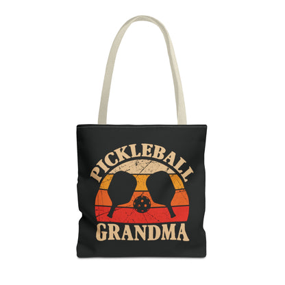 Pickleball Cool Tote Bag - Pickleball Grandma Beige