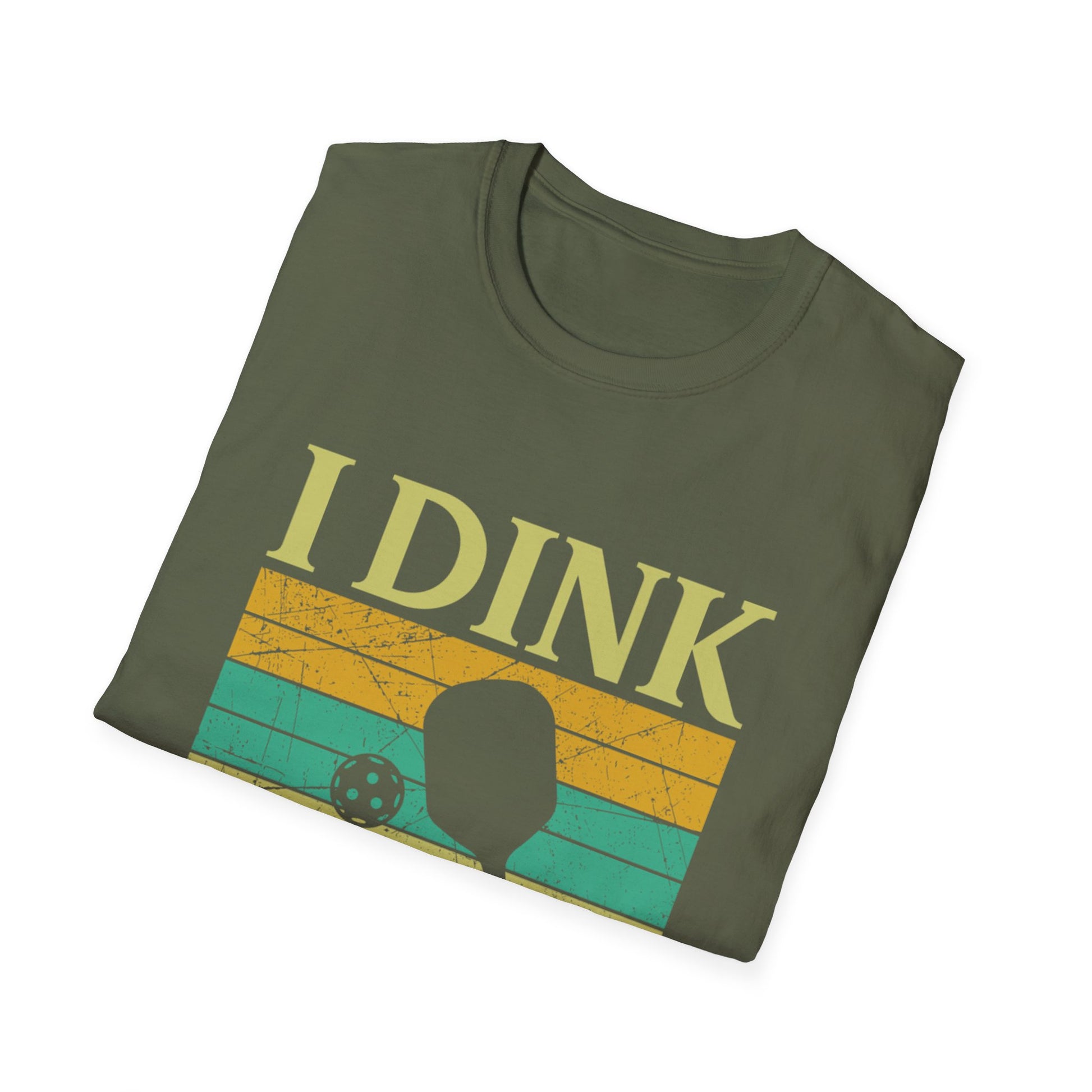 Men's Pickleball T-shirt - I Dink It's Going To Be a Good Day Retro