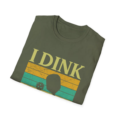 Men's Pickleball T-shirt - I Dink It's Going To Be a Good Day Retro