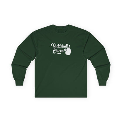 Women's Lightweight Pickleball Long Sleeves top - Pickleball Queen Green
