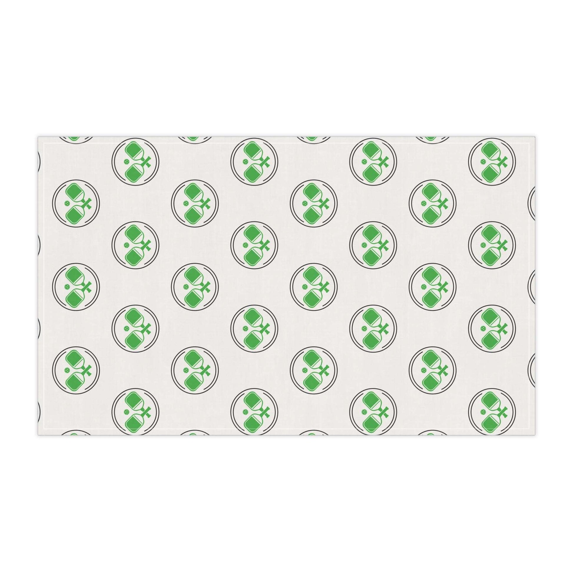 Pickleball Soft Tea Towel - Double Paddle Logo